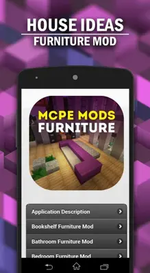 MCPE Mods Furniture android App screenshot 2